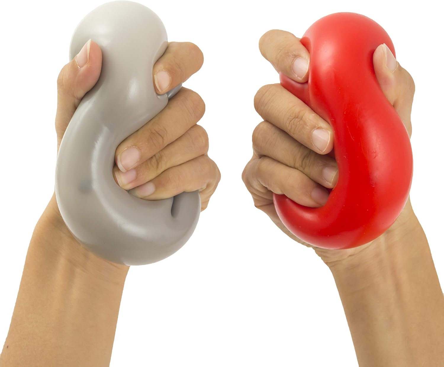 4pk Jumbo Stretch & Squeeze Stress Balls – Sensory Fidget Toys