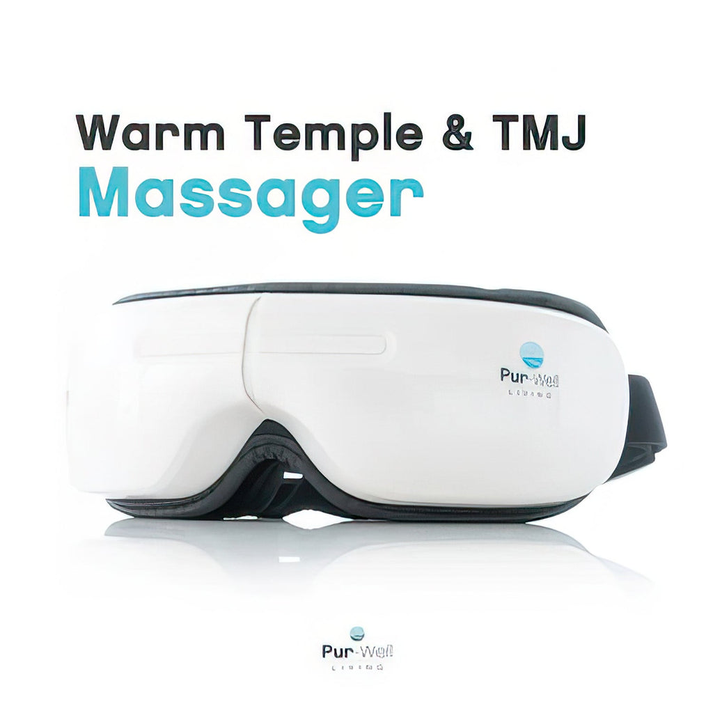 Pur Relief Temple & TMJ Massager – Spa-Quality Head & Eye Relief at Home