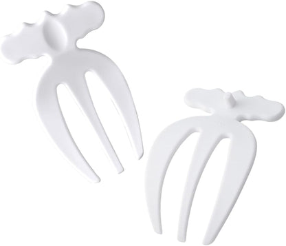 Ergonomic Salad Hands Set – 2-Piece Salad Claws for Mixing & Serving