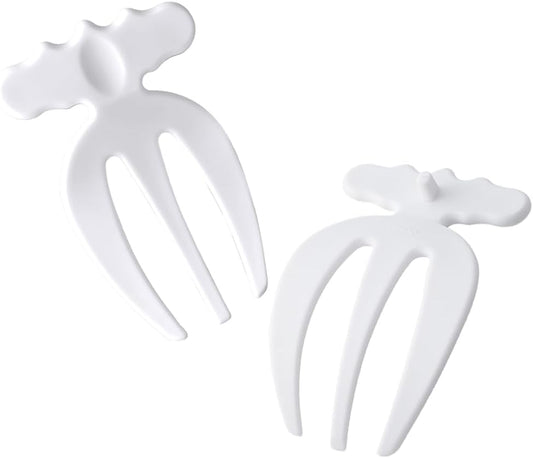 Ergonomic Salad Hands Set – 2-Piece Salad Claws for Mixing & Serving