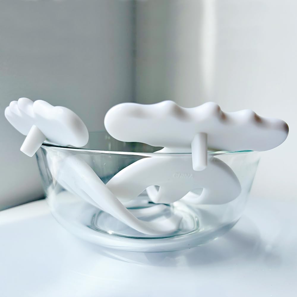 Ergonomic Salad Hands Set – 2-Piece Salad Claws for Mixing & Serving