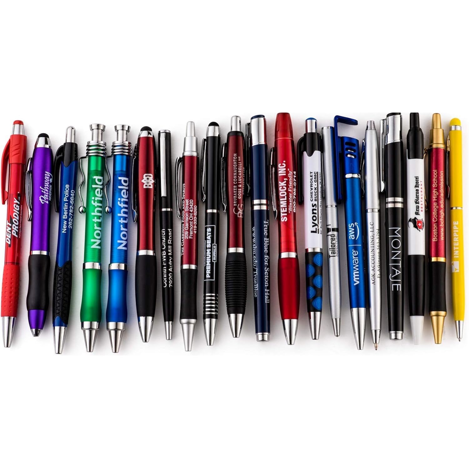 Whoopsie Writers 100pk Misprint Pens - Quirky Designs, Reduces Waste