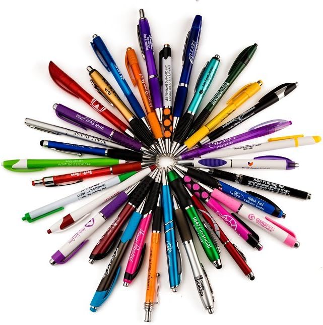 Whoopsie Writers 100pk Misprint Pens - Quirky Designs, Reduces Waste