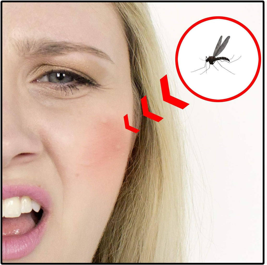 MosquitoTrap™ Indoor Insect Trap – LED UV Light Mosquito Killer – Non-Toxic, Baby & Pet Safe – Includes 6 Glue Boards – Gray