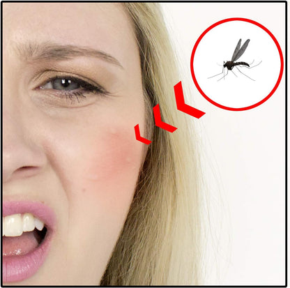 MosquitoTrap™ Indoor Insect Trap – LED UV Light Mosquito Killer – Non-Toxic, Baby & Pet Safe – Includes 6 Glue Boards – Gray