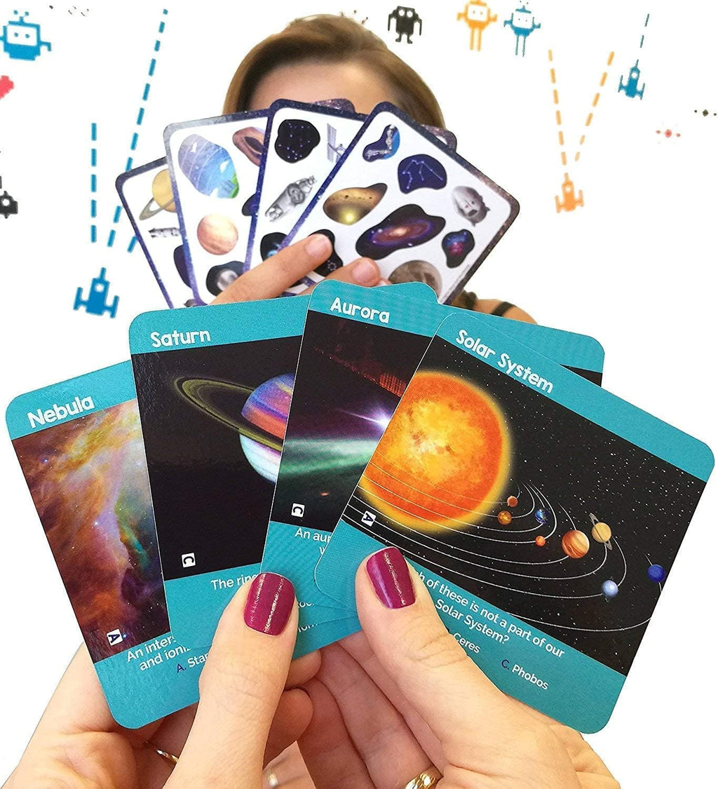 Qurious Space Card Game – NASA Trivia & STEM Learning for Kids 3