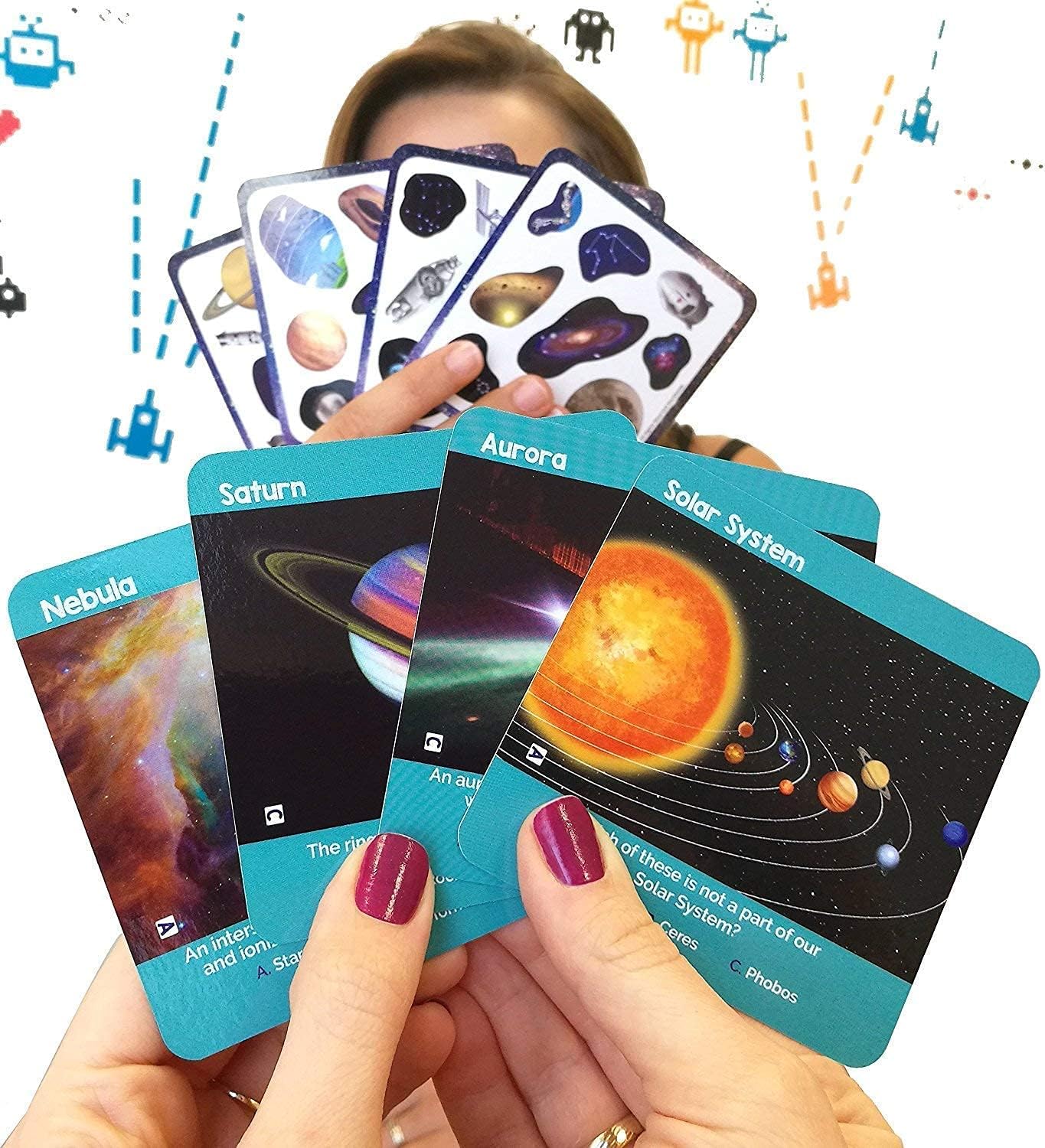 Qurious Space Card Game – NASA Trivia & STEM Learning for Kids 3