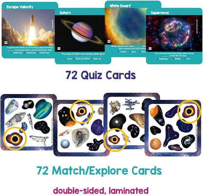 Qurious Space Card Game – NASA Trivia & STEM Learning for Kids 3