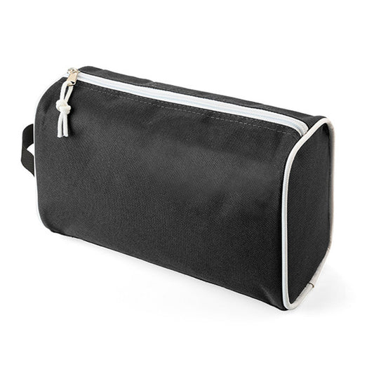 Compact Travel Toiletry Bag – Durable Canvas Organizer with Pockets