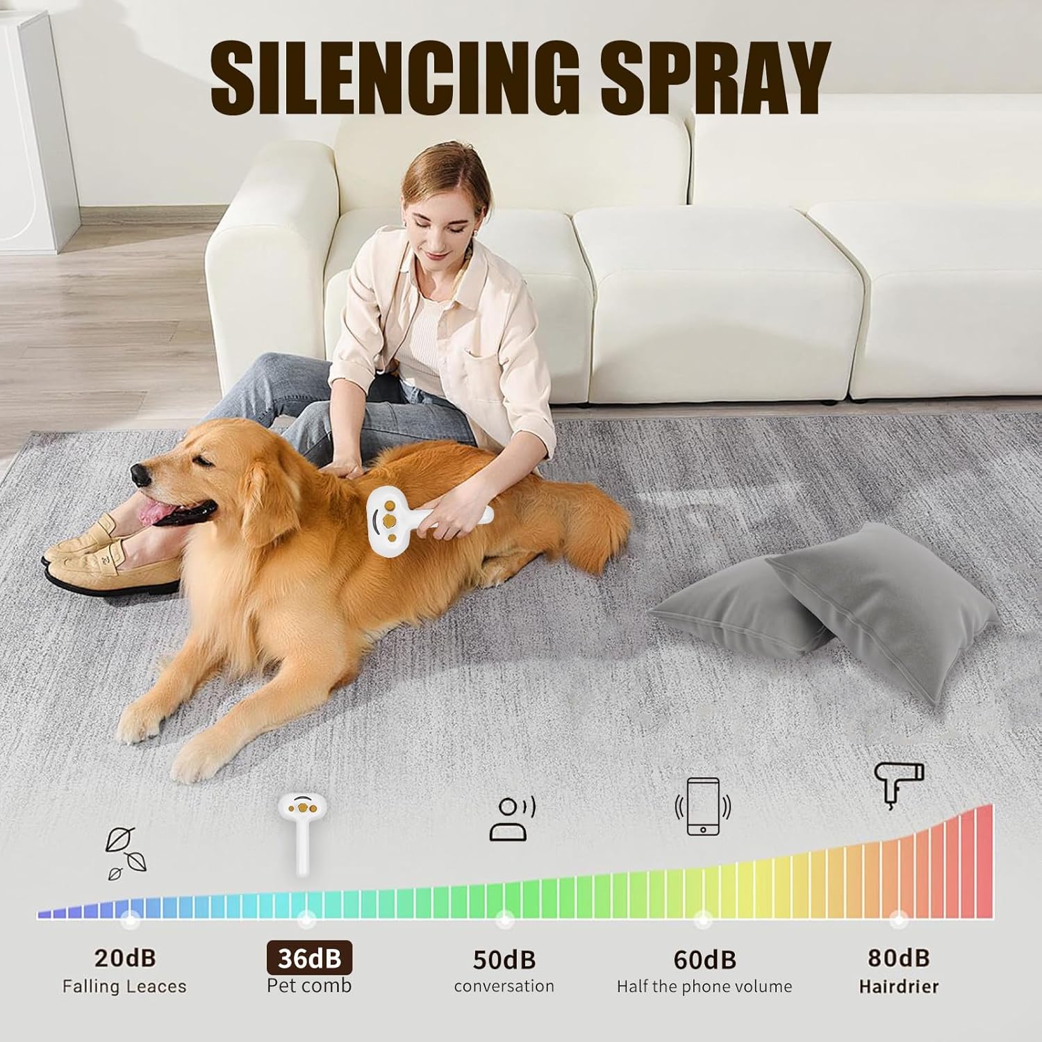 Ultimate Pet Steam Brush – Shedding & Grooming Tool for Cats & Dogs