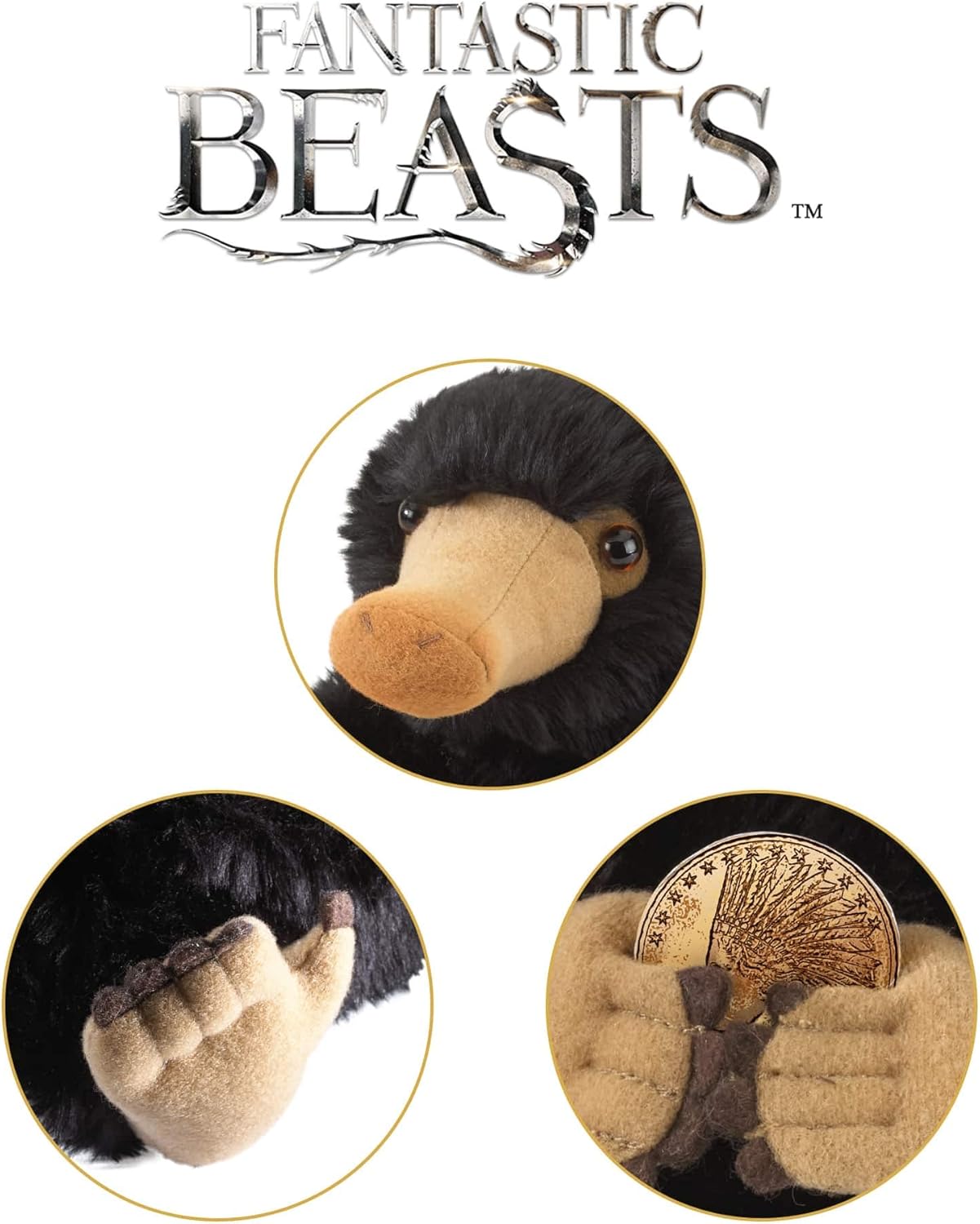 Fantastic Beasts Niffler Plush – 8" Official Movie Collectible