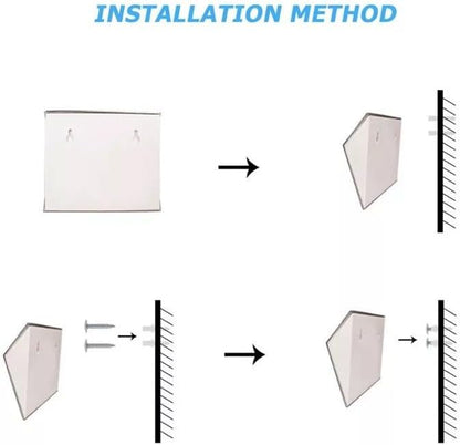 Solar-Powered LED House Address Sign – Waterproof, Illuminated Wall Mount for Yard, Street & Home