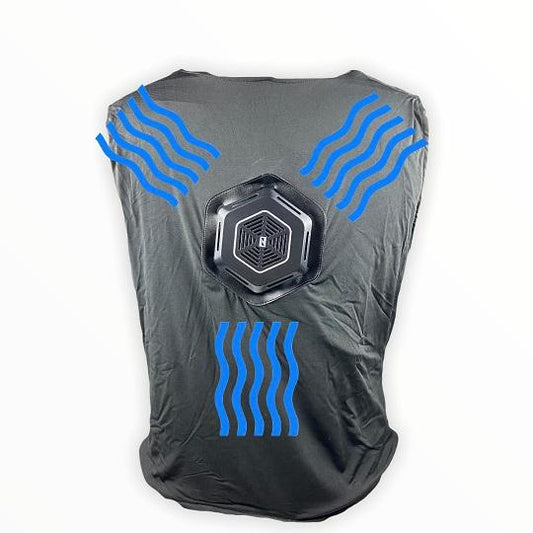 ThinIce Thermo-Cool Battery Powered Cooling Vest – Lower Body Temp by 20°F | Choose Small or Medium