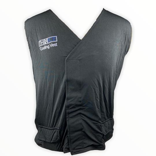 ThinIce Thermo-Cool Battery Powered Cooling Vest – Lower Body Temp by 20°F | Choose Small or Medium