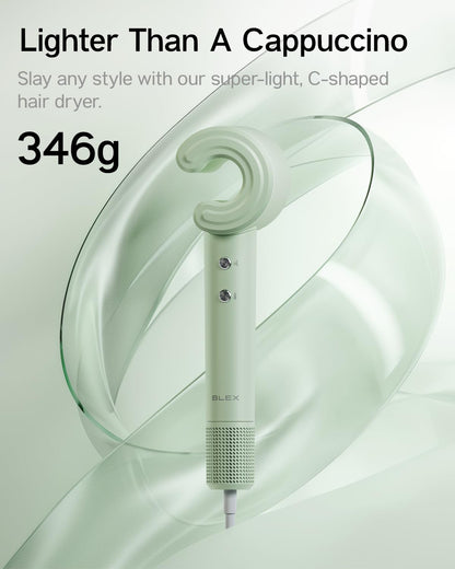 Blex Hair Dryer - 5-Min Quick Drying High-Speed Plasma Ionic Blow Dryer