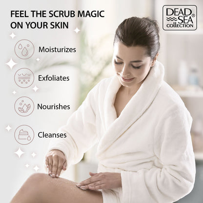 Dead Sea Collection 16.9oz Mineral Salt Scrubs with Dead Sea Minerals - Pineapple or Watermelon