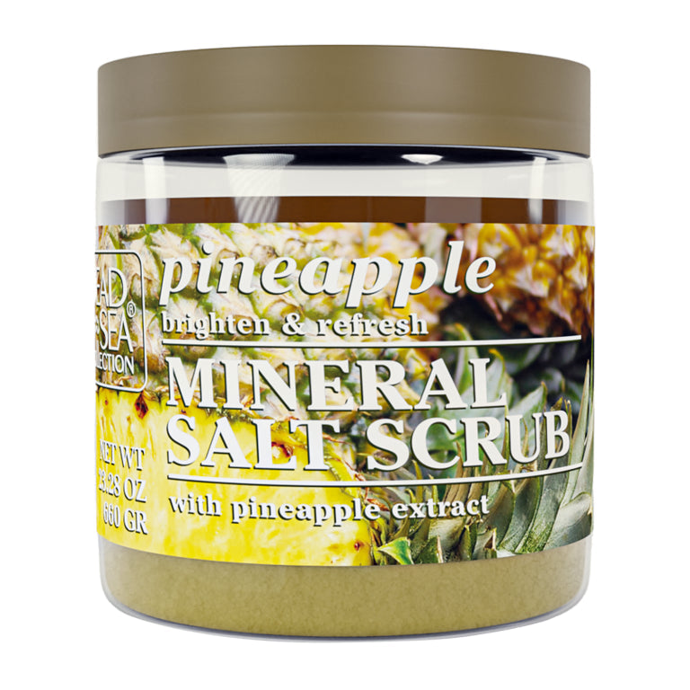 Dead Sea Collection 16.9oz Mineral Salt Scrubs with Dead Sea Minerals - Pineapple or Watermelon