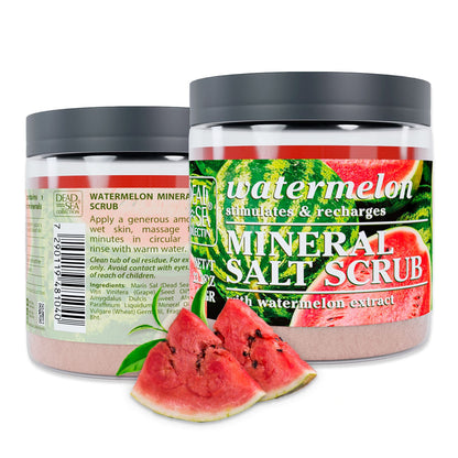 Dead Sea Collection 16.9oz Mineral Salt Scrubs with Dead Sea Minerals - Pineapple or Watermelon