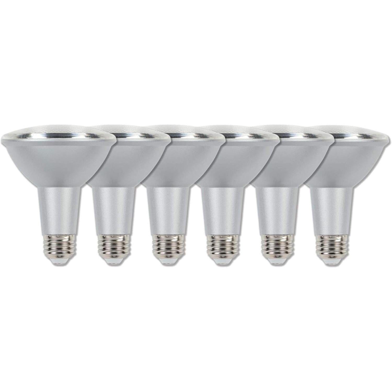 6pk Westinghouse 75-Watt Equivalent PAR30 Dimmable Cool White LED Bulb