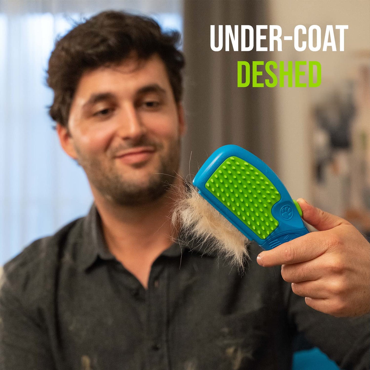 FURaser 4-in-1 Pet Deshedding Tool – Grooming & Hair Removal for Dogs & Cats