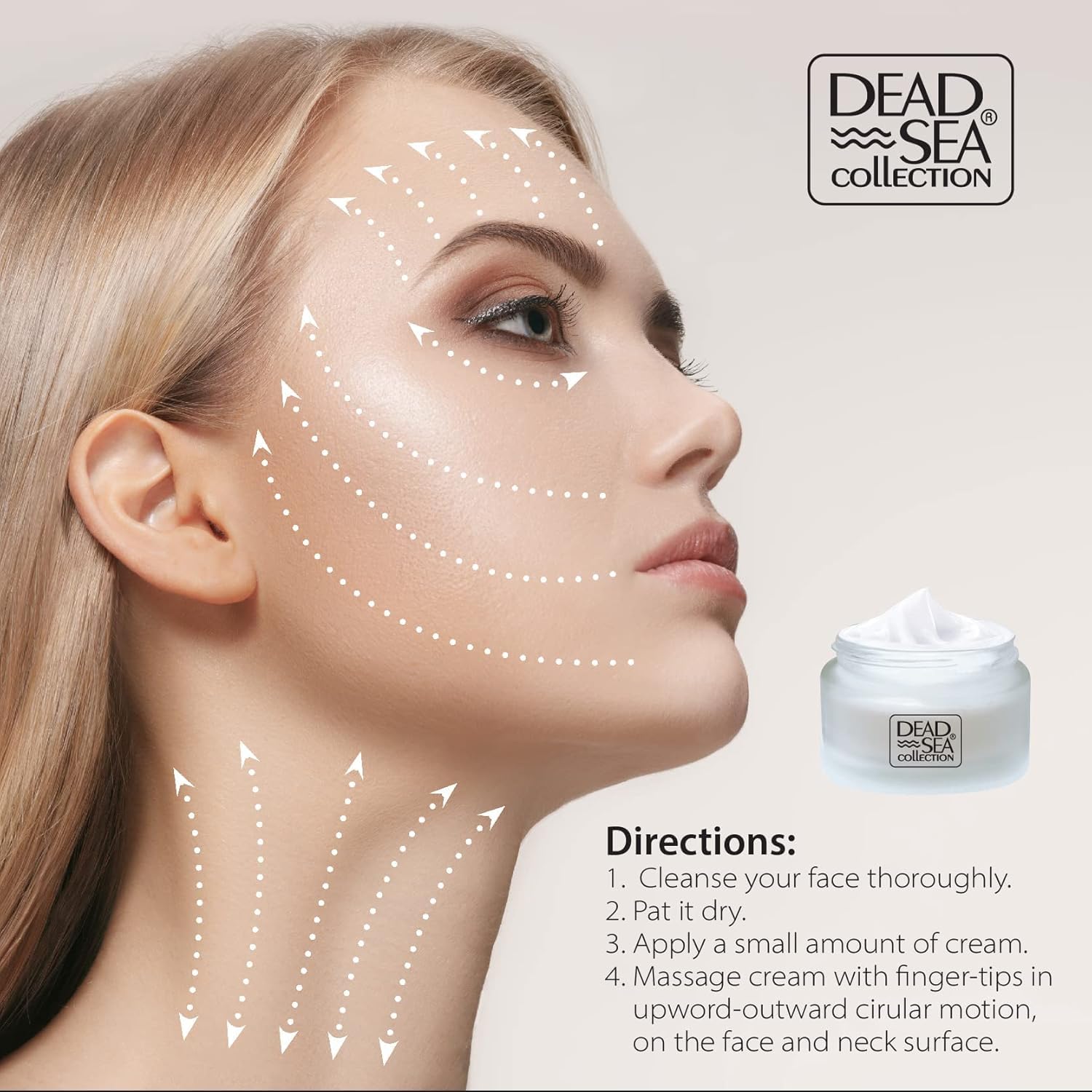 Dead Sea Collection Day Filler Anti-Aging Cream - Choose Retinol or Collagen