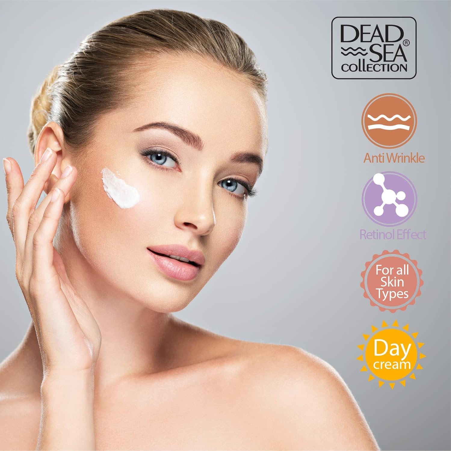 Dead Sea Collection Day Filler Anti-Aging Cream - Choose Retinol or Collagen