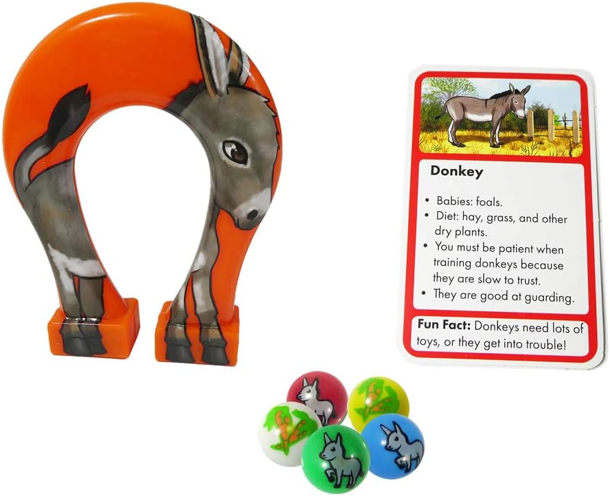 Dowling Magnetic Farm Friends Activity Set – 28-Piece Early Learning Kit