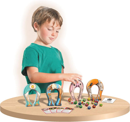 Dowling Magnetic Farm Friends Activity Set – 28-Piece Early Learning Kit