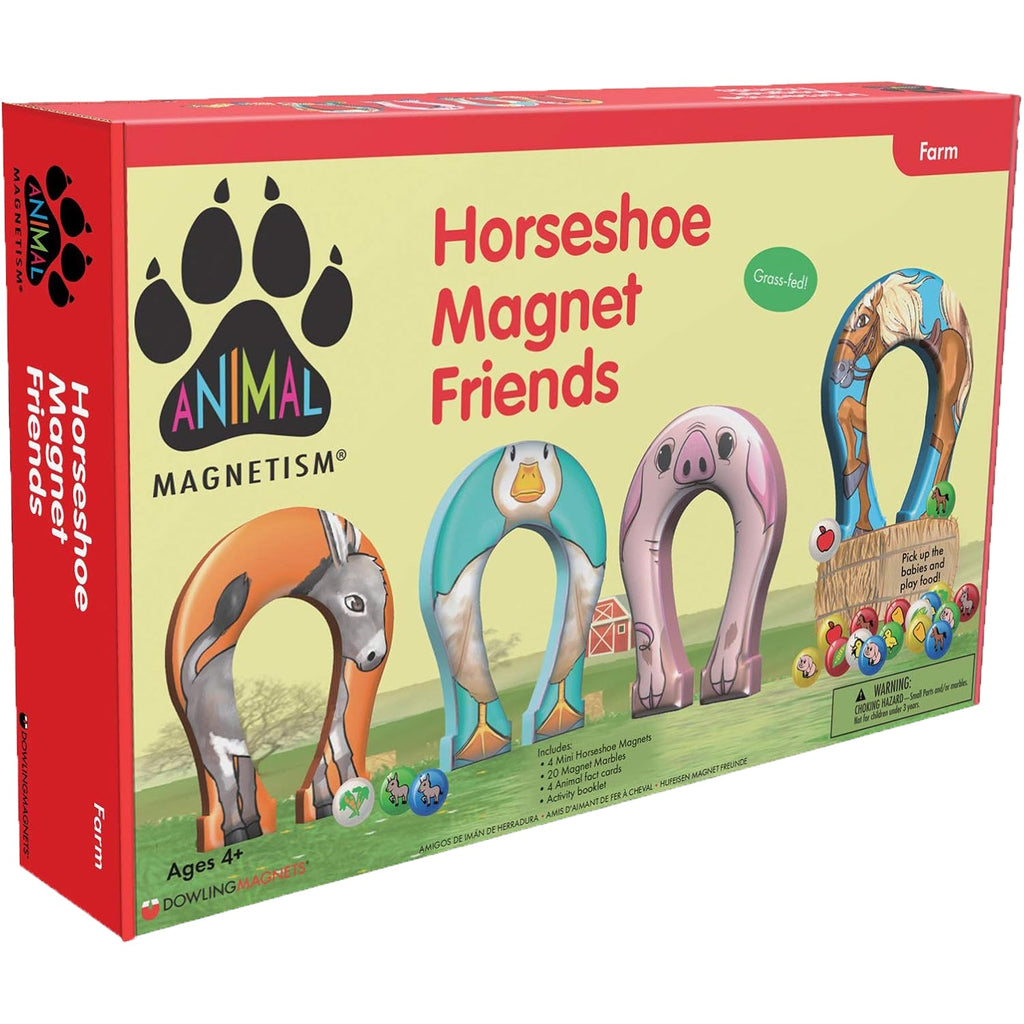 Dowling Magnetic Farm Friends Activity Set – 28-Piece Early Learning Kit
