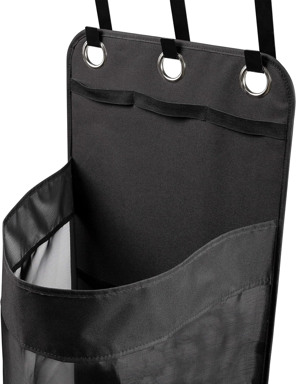 Over-The-Door Mesh Sports Organizer – Ball, Bat & Racket Storage