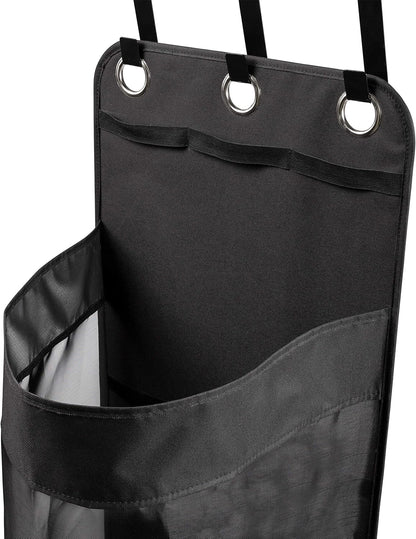 Over-The-Door Mesh Sports Organizer – Ball, Bat & Racket Storage