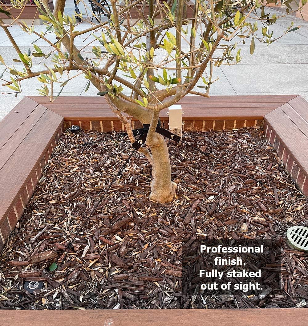 Heavy Duty Tree Stake Kit – 3 x 12" Stakes, Straps & 30ft Rope