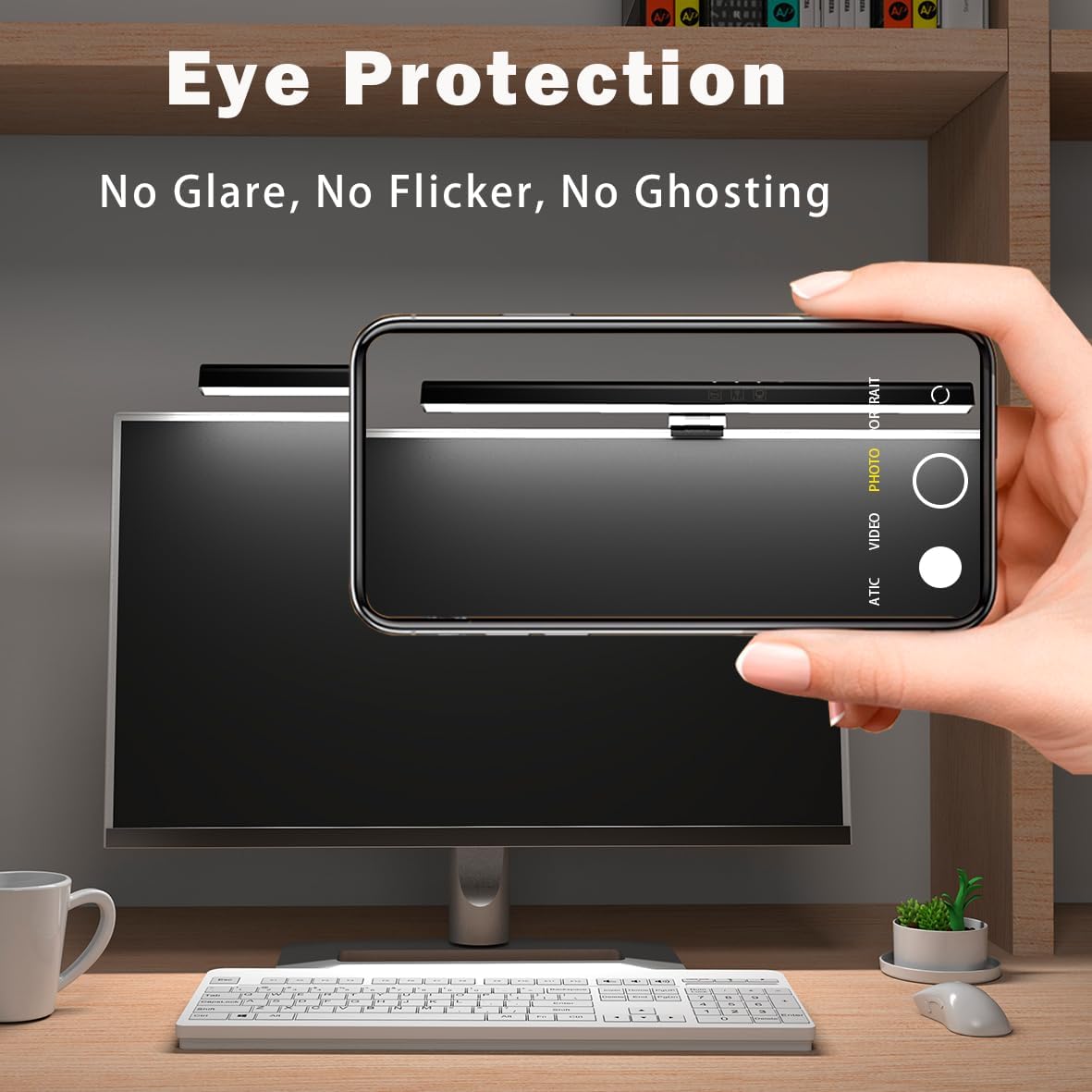 Motion Sensor Monitor LED Light – Rechargeable & Decorative