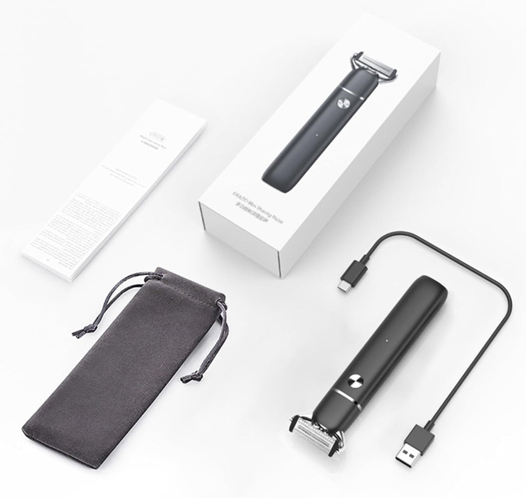 Electric Beard Trimmer & Shaver for Men – 5-in-1 Blade with 3D Shaving