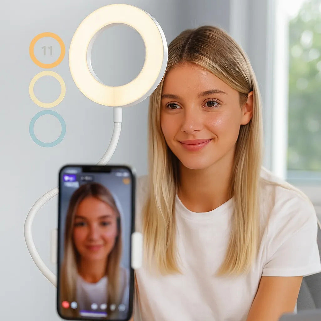 Live Studio LED Streaming Light Kit – USB Powered with Controller