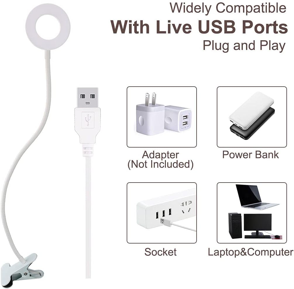 Live Studio LED Streaming Light Kit – USB Powered with Controller