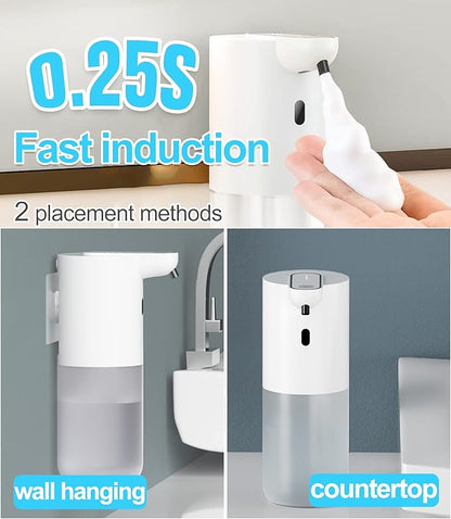 Automatic Foam Soap Dispenser – Touchless, Wall-Mountable, USB Rechargeable