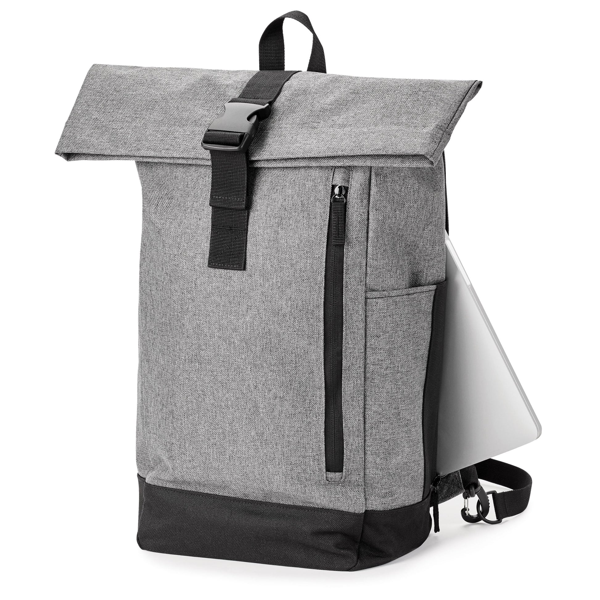 Ashbury Gray Laptop Backpack – Top & Exterior Laptop Access – Travel & Office Ready