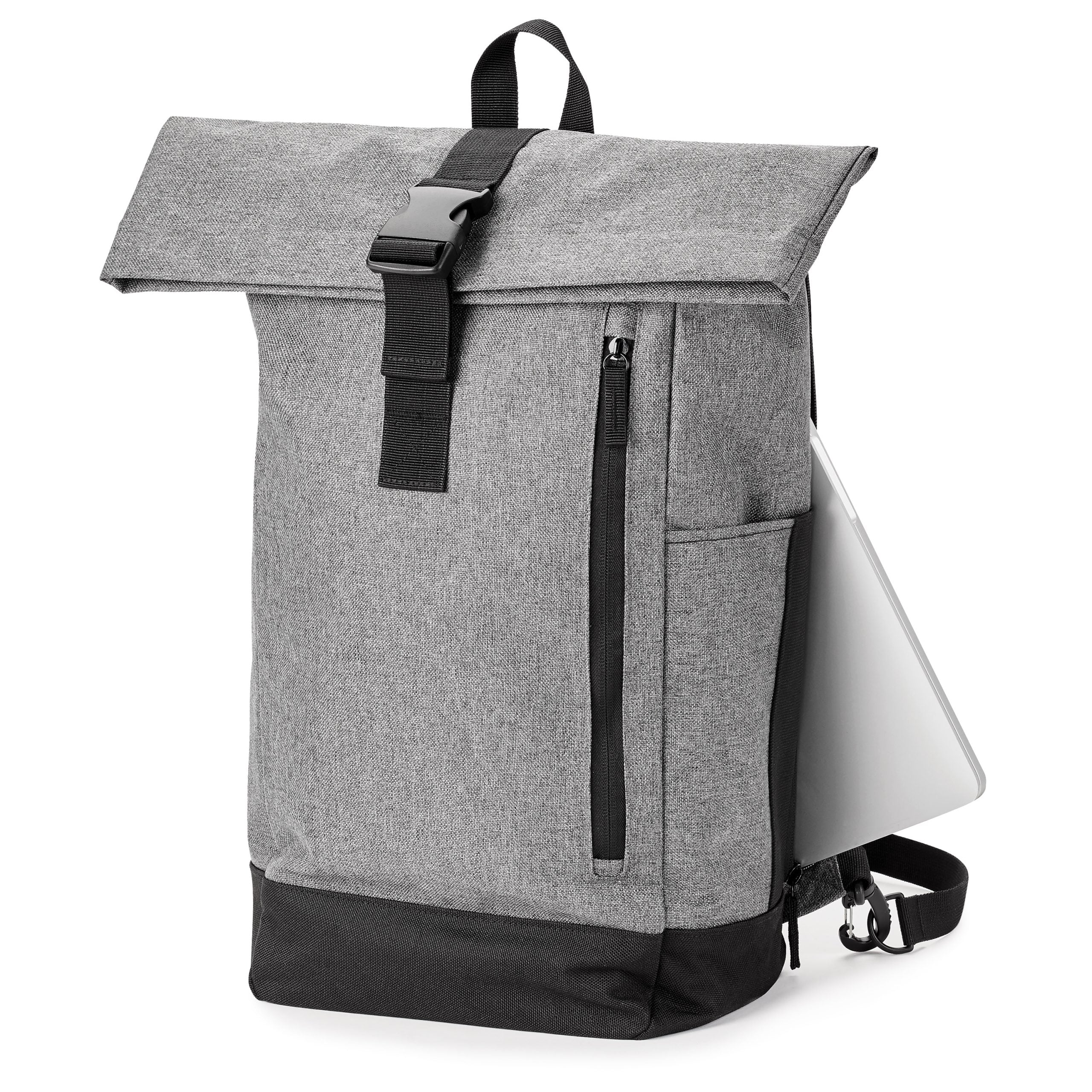 Ashbury Gray Laptop Backpack – Top & Exterior Laptop Access – Travel & Office Ready