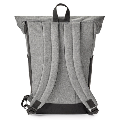 Ashbury Gray Laptop Backpack – Top & Exterior Laptop Access – Travel & Office Ready
