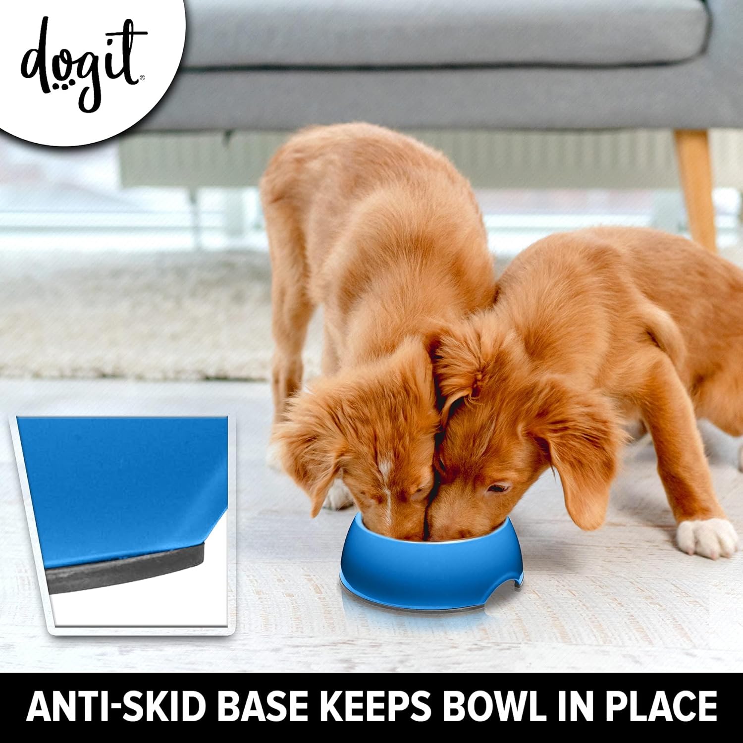 Dogit Go Slow Anti-Gulping Dog Bowl – For XS Dogs