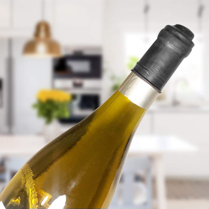 6pk Condom Style Wine Bottle Stoppers – Funny, Giftable Reusable Wine Seals