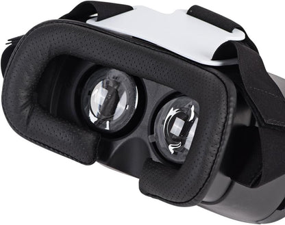 Virtual Reality Headset for iPhone & Android – 360° Adjustable VR Glasses with Head Strap
