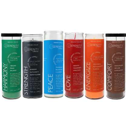 House of Velas Serenity Collection – Essential Oil Scented Mood Candles