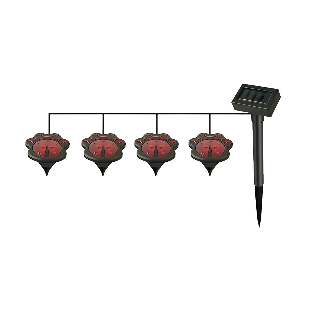 Whimsical Solar Garden Lights – Set of 4 Decorative Outdoor Pathway Lights