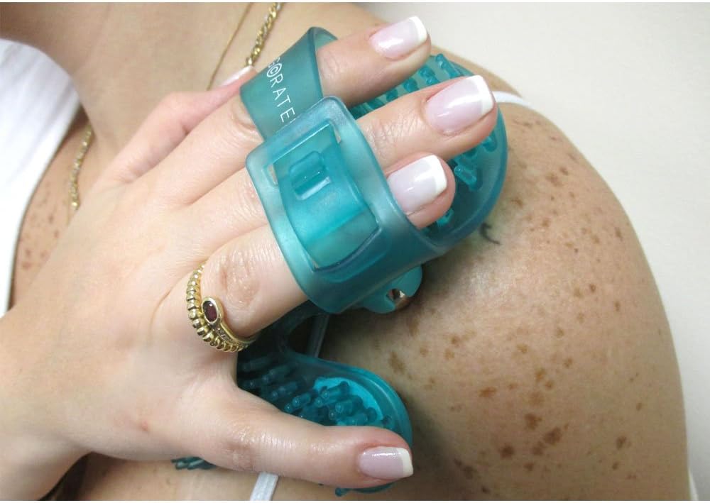 Body Massaging Glove Roller – 9-Ball 360° Cellulite & Circulation Massager