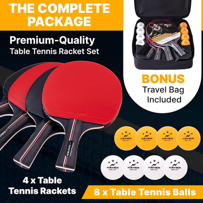 Premium Ping Pong Paddle Set – Professional Quality for All Levels