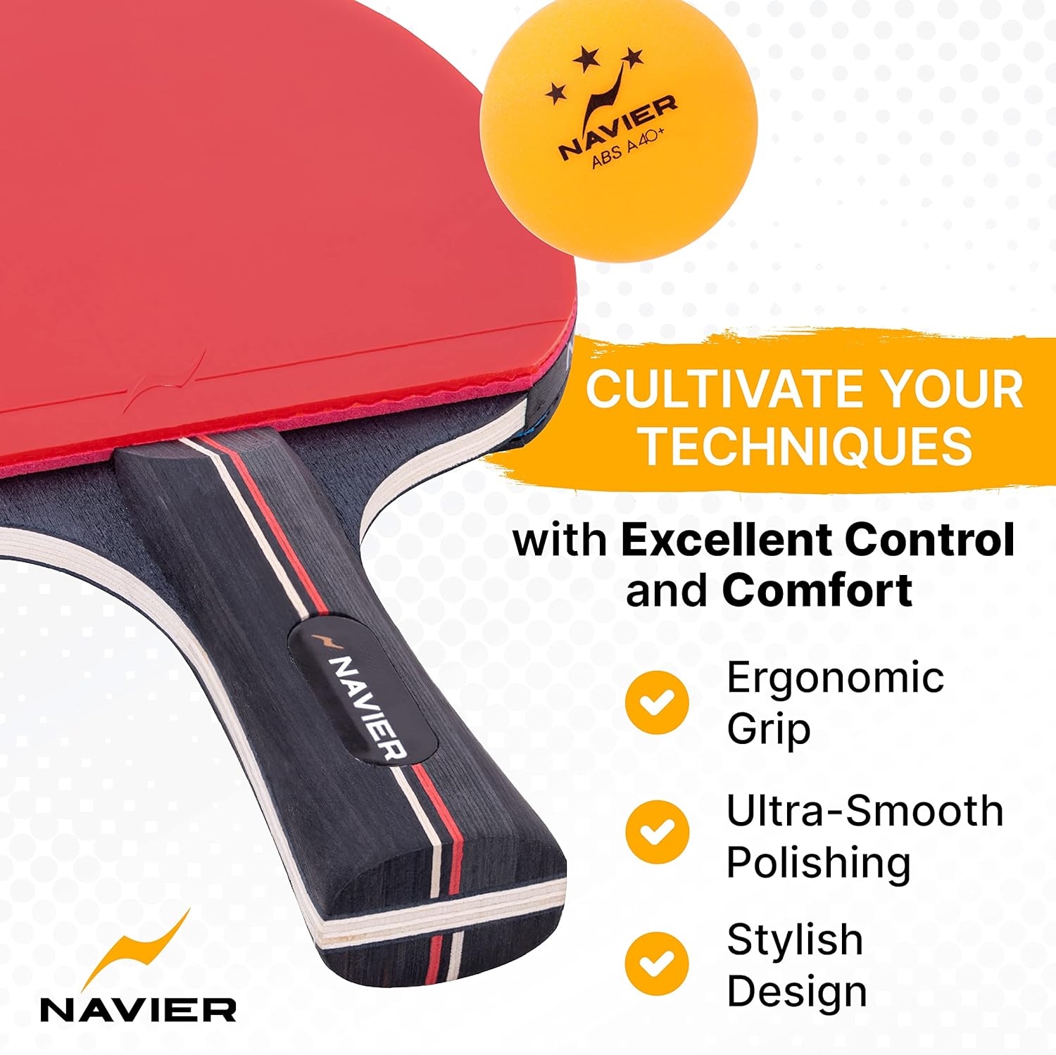 Premium Ping Pong Paddle Set – Professional Quality for All Levels