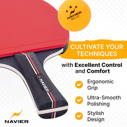 Premium Ping Pong Paddle Set – Professional Quality for All Levels
