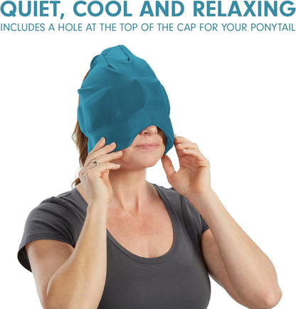 Aculief Migraine Relief Ice Cap – Cold Therapy Hat for Headaches